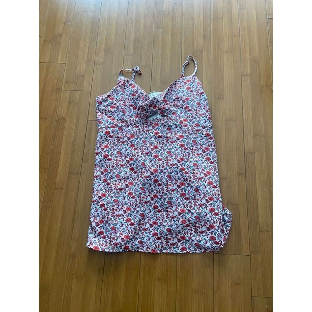 Abercrombie & Fitch ditsy floral mini dress - XL Petite